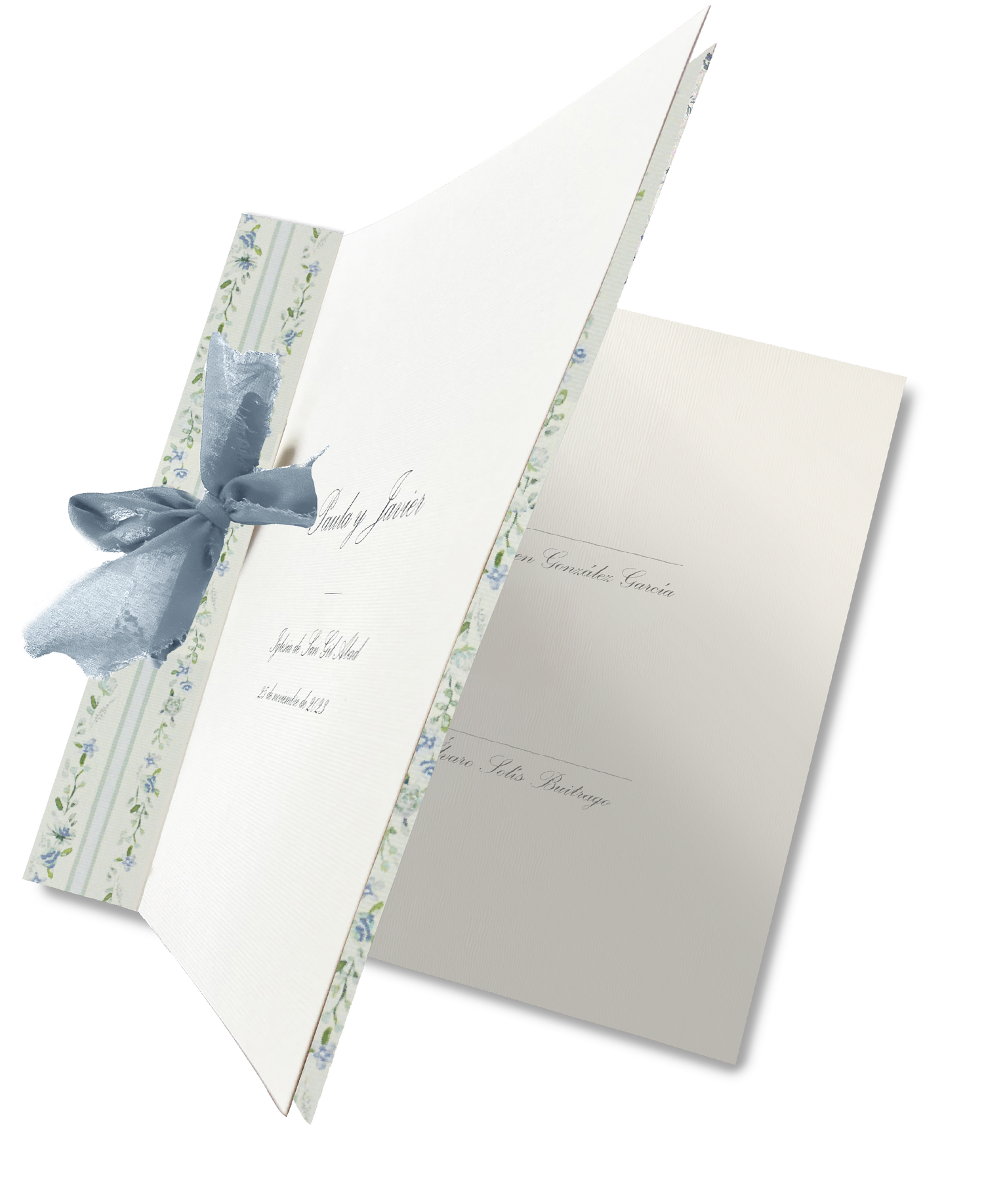 Libro de firmas Pattern PROVENZA AZUL