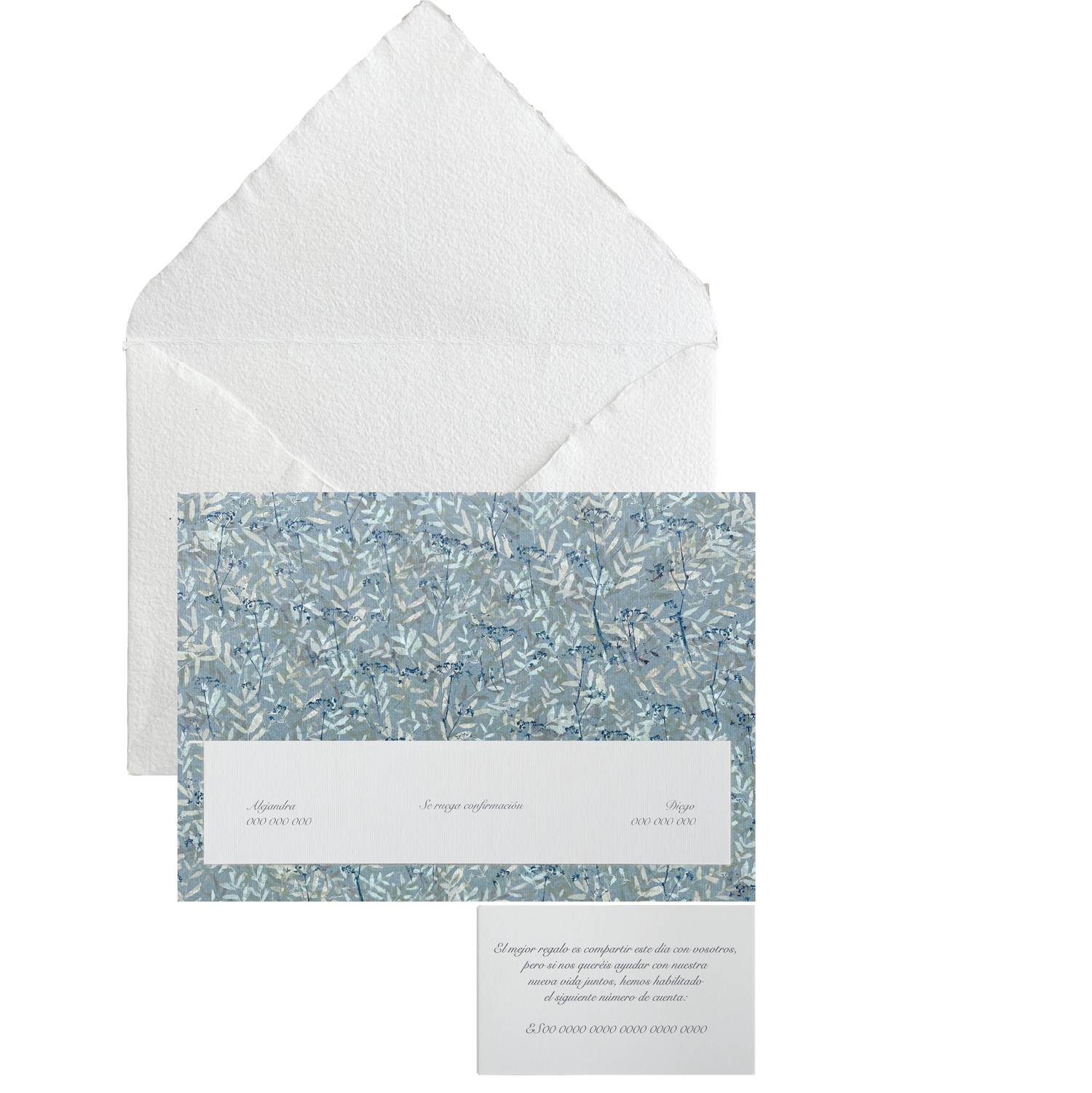 Invitación Carpeta NORMANDIE OSCURO