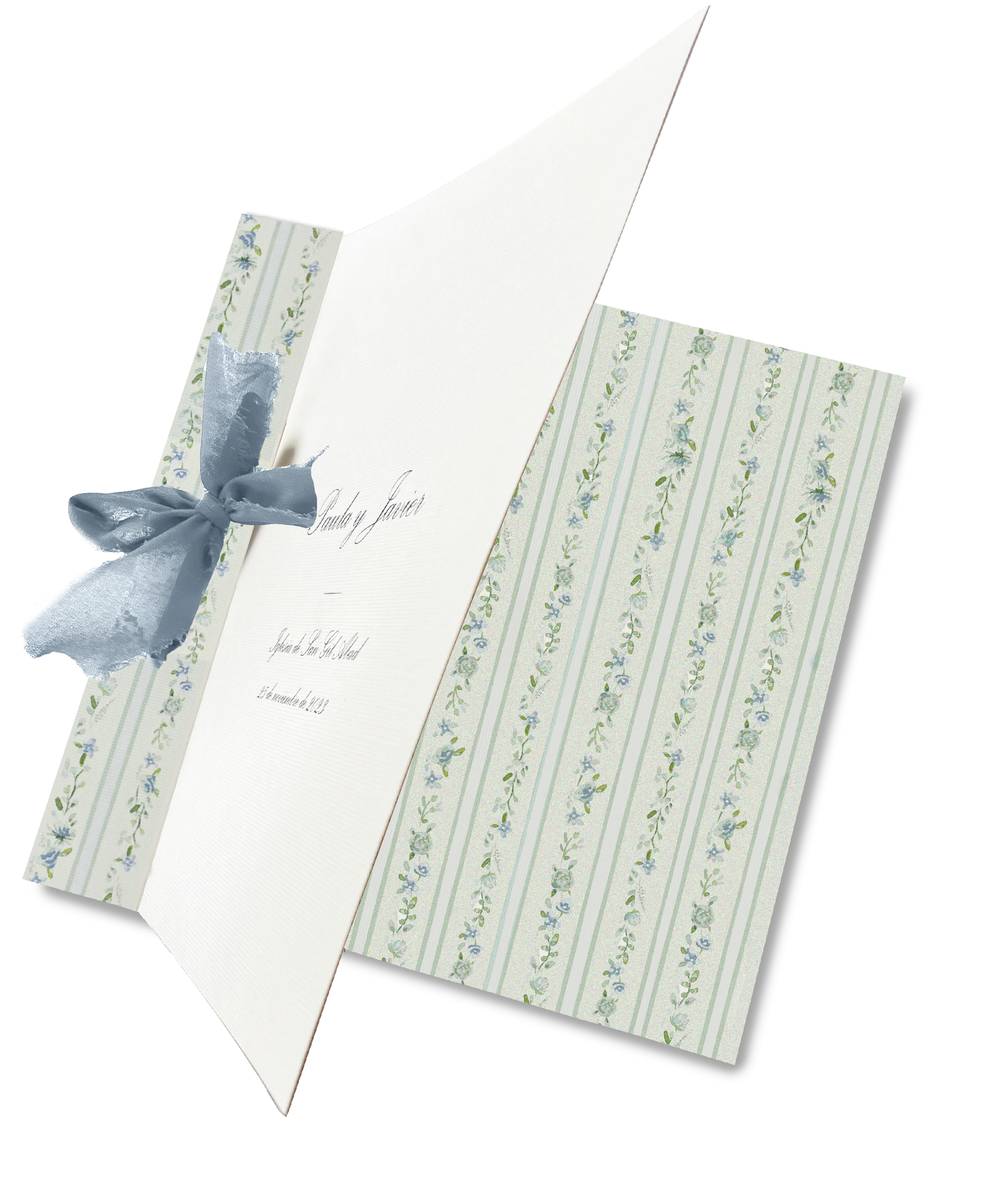 Libro de firmas Pattern PROVENZA AZUL
