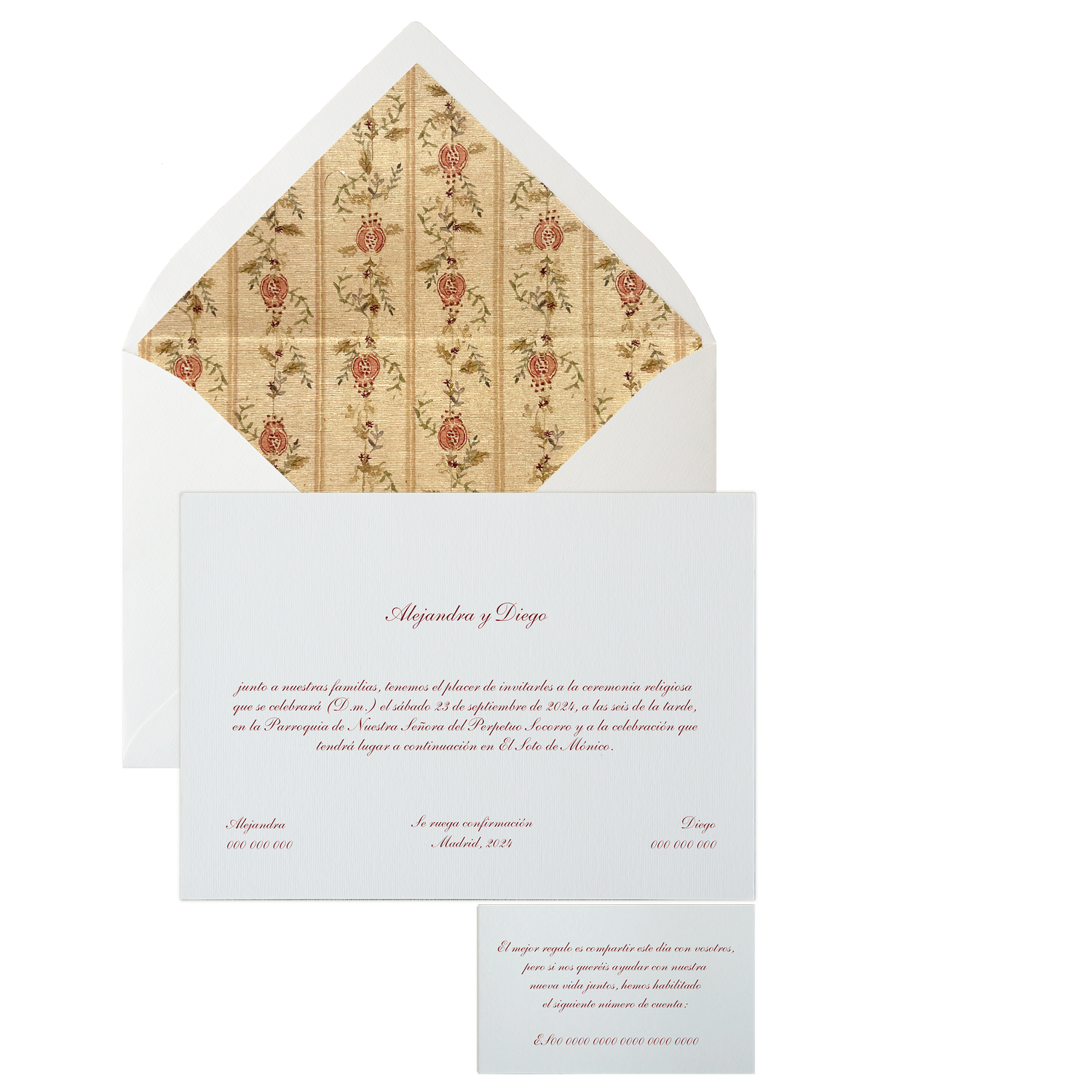 Invitación Pattern VERONA