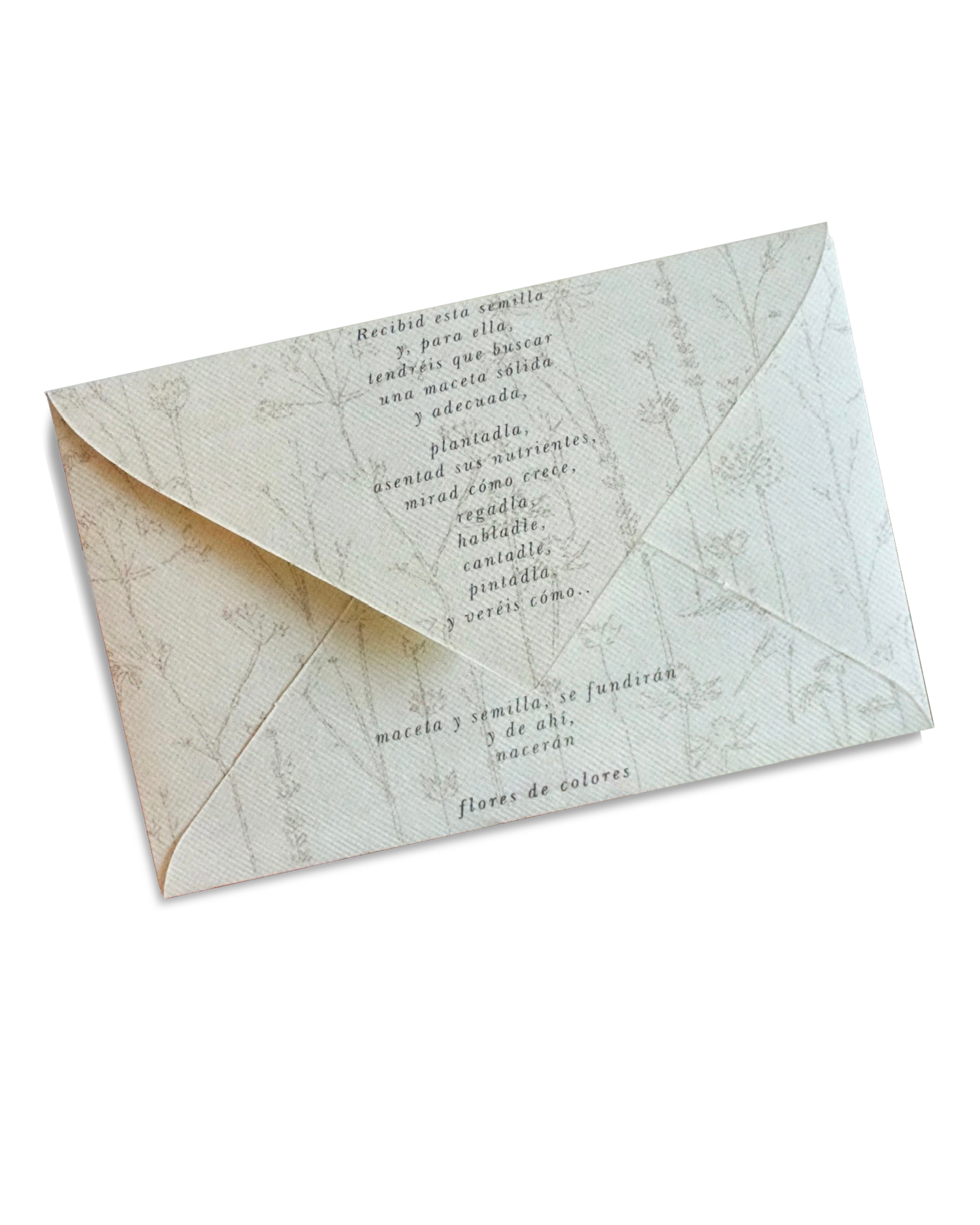 Pack Sobres-Poema para próximas parejas en casarse