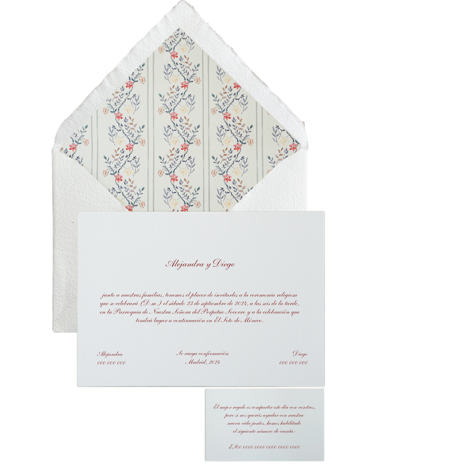 Invitación Pattern INGLÉS