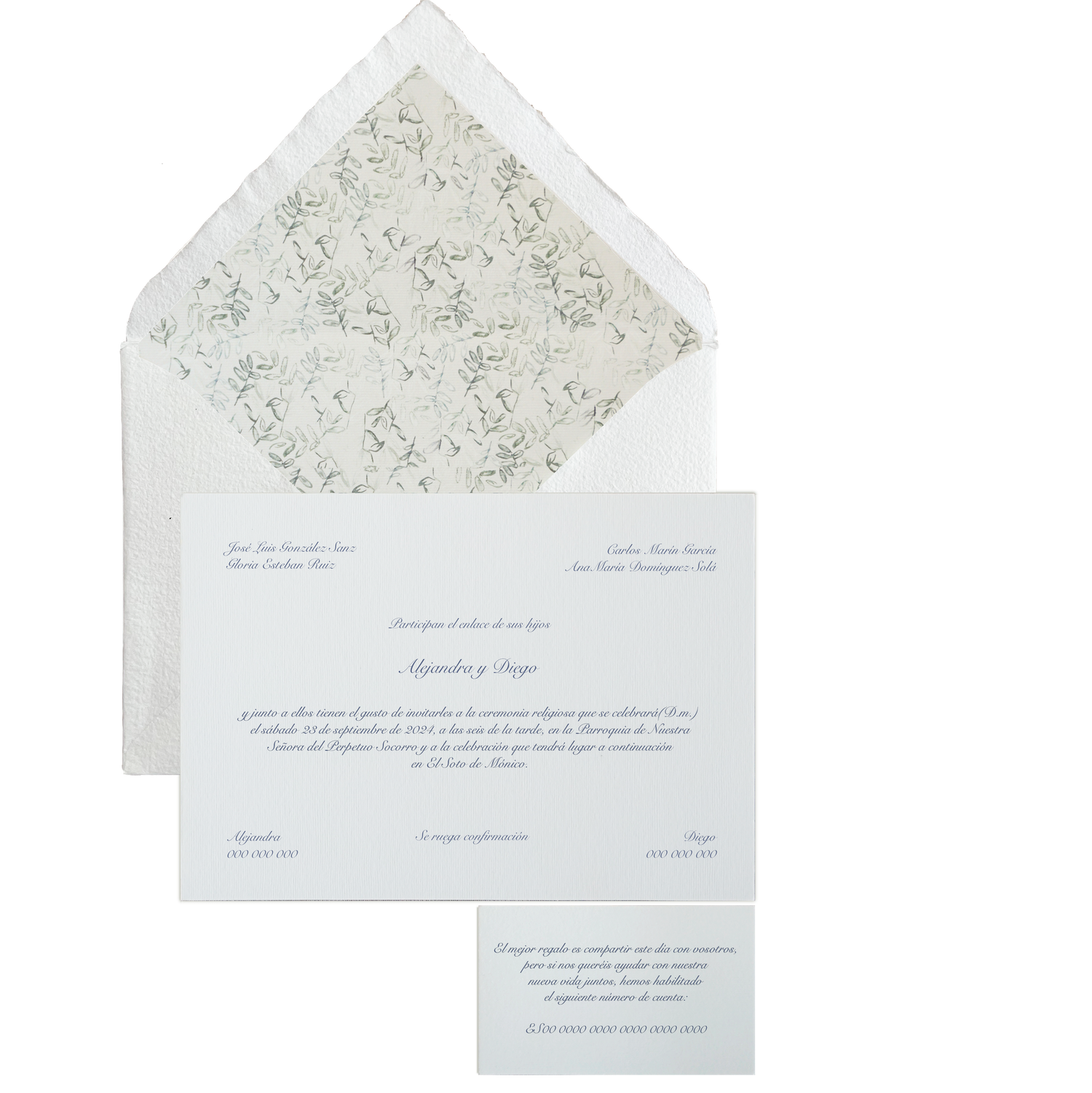 Invitación Pattern BORDEAUX