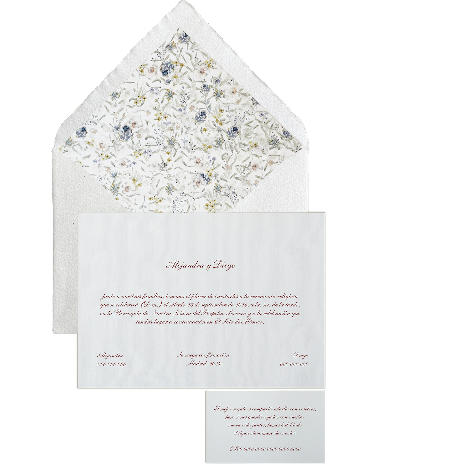 Invitación Pattern COSTA AZUL