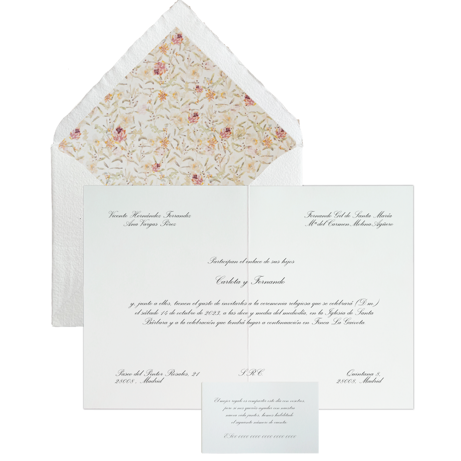 Invitación Pattern COSTA AZUL VERANO