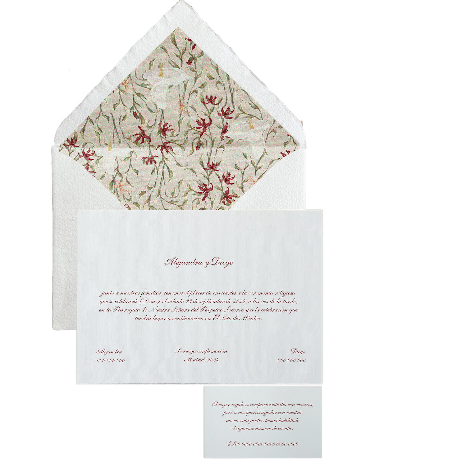 Invitación Pattern PUGLIA beige