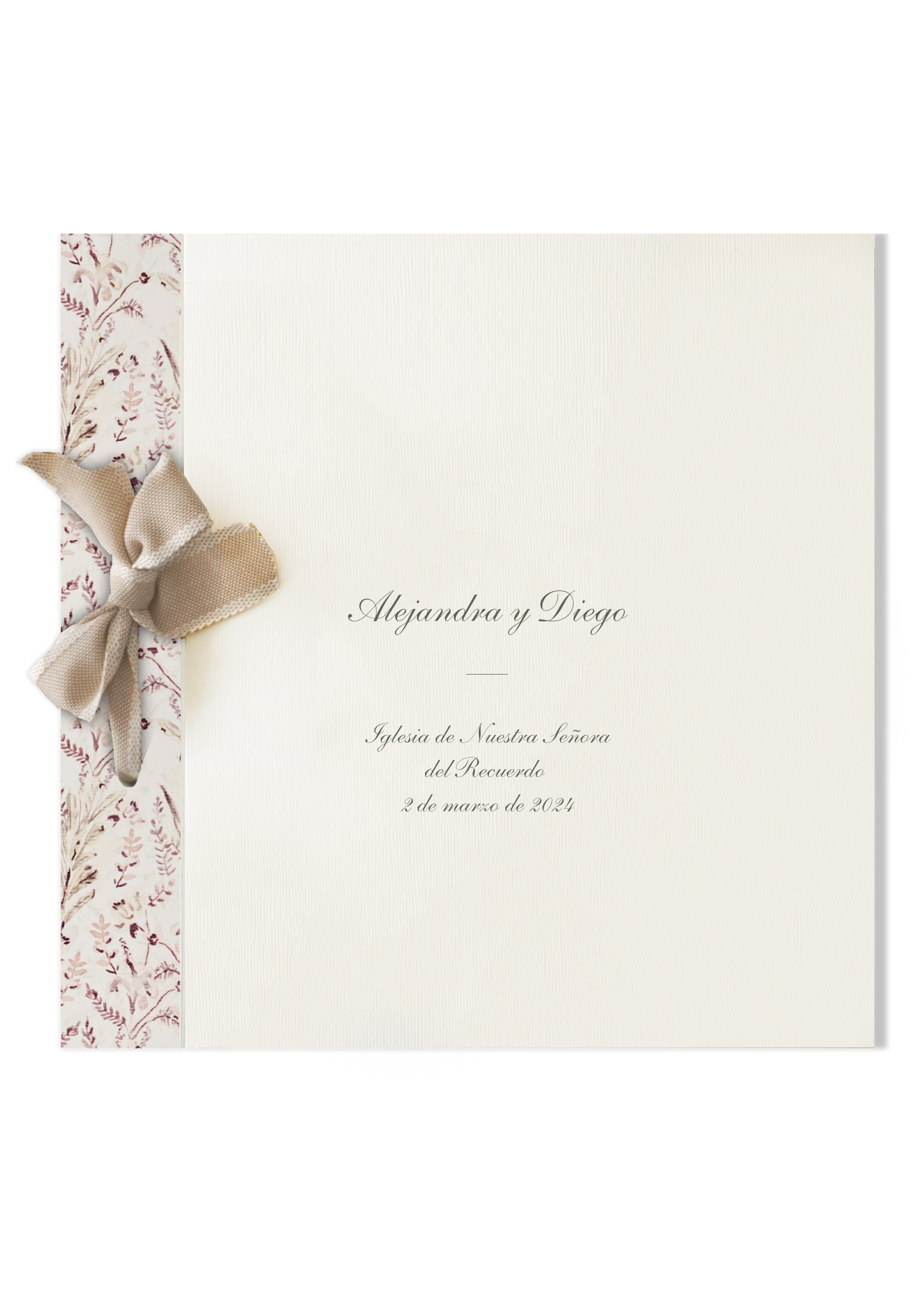 Libro de firmas Pattern BOSQUE OTOÑO