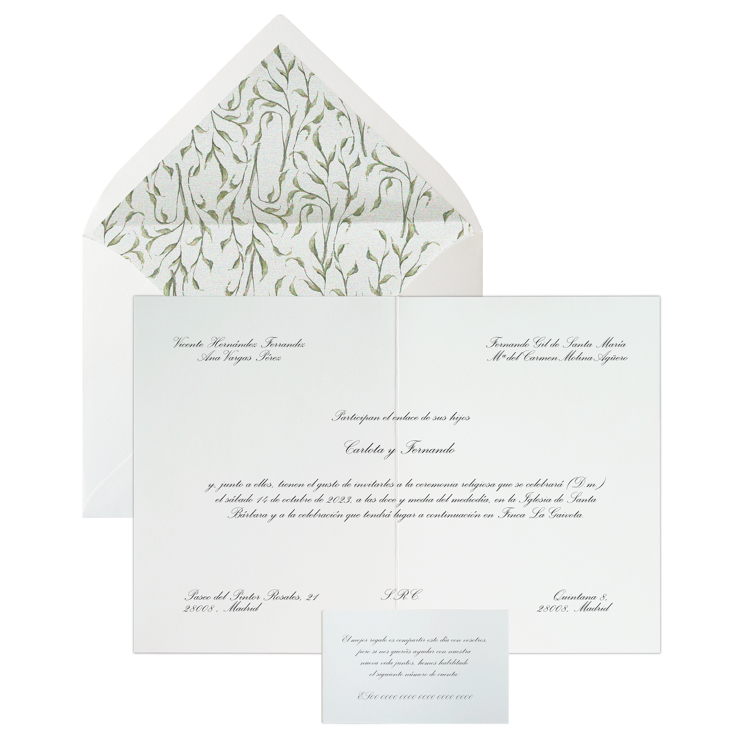 Invitación Pattern CRETA