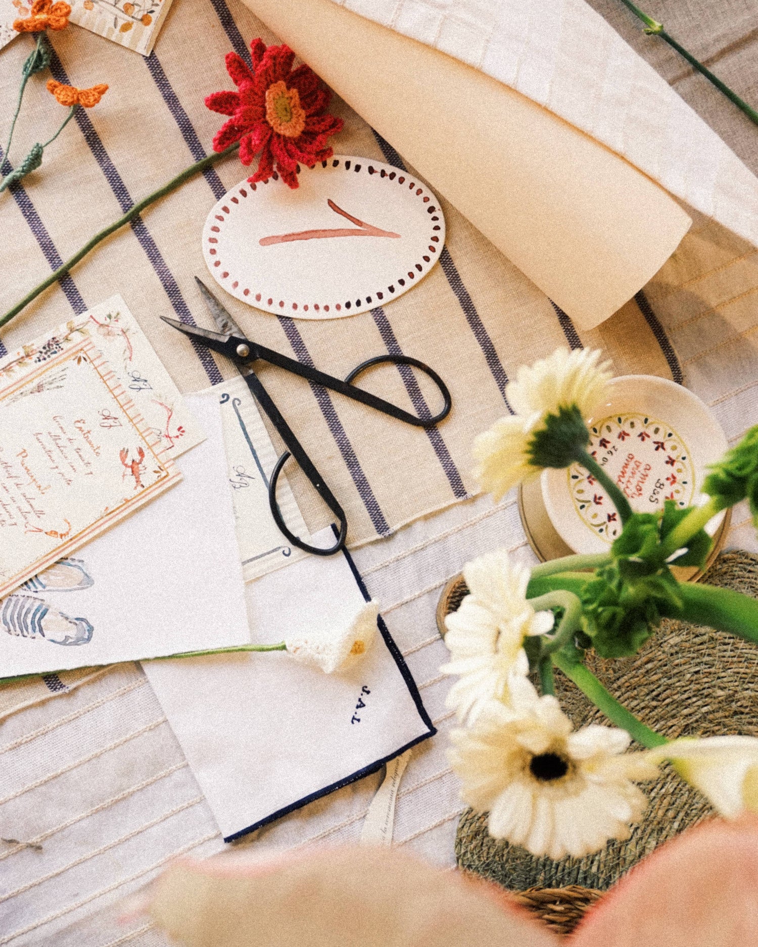 Pack Gerberas de Crochet