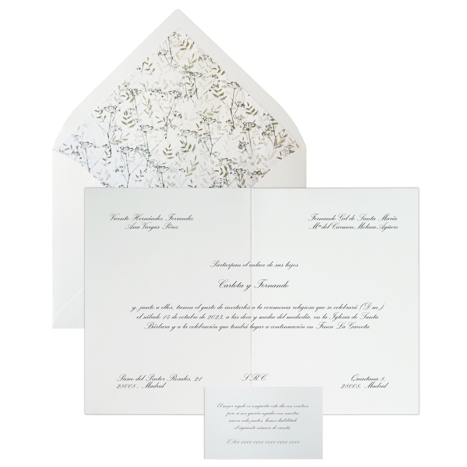 Invitación Pattern NORMANDIE