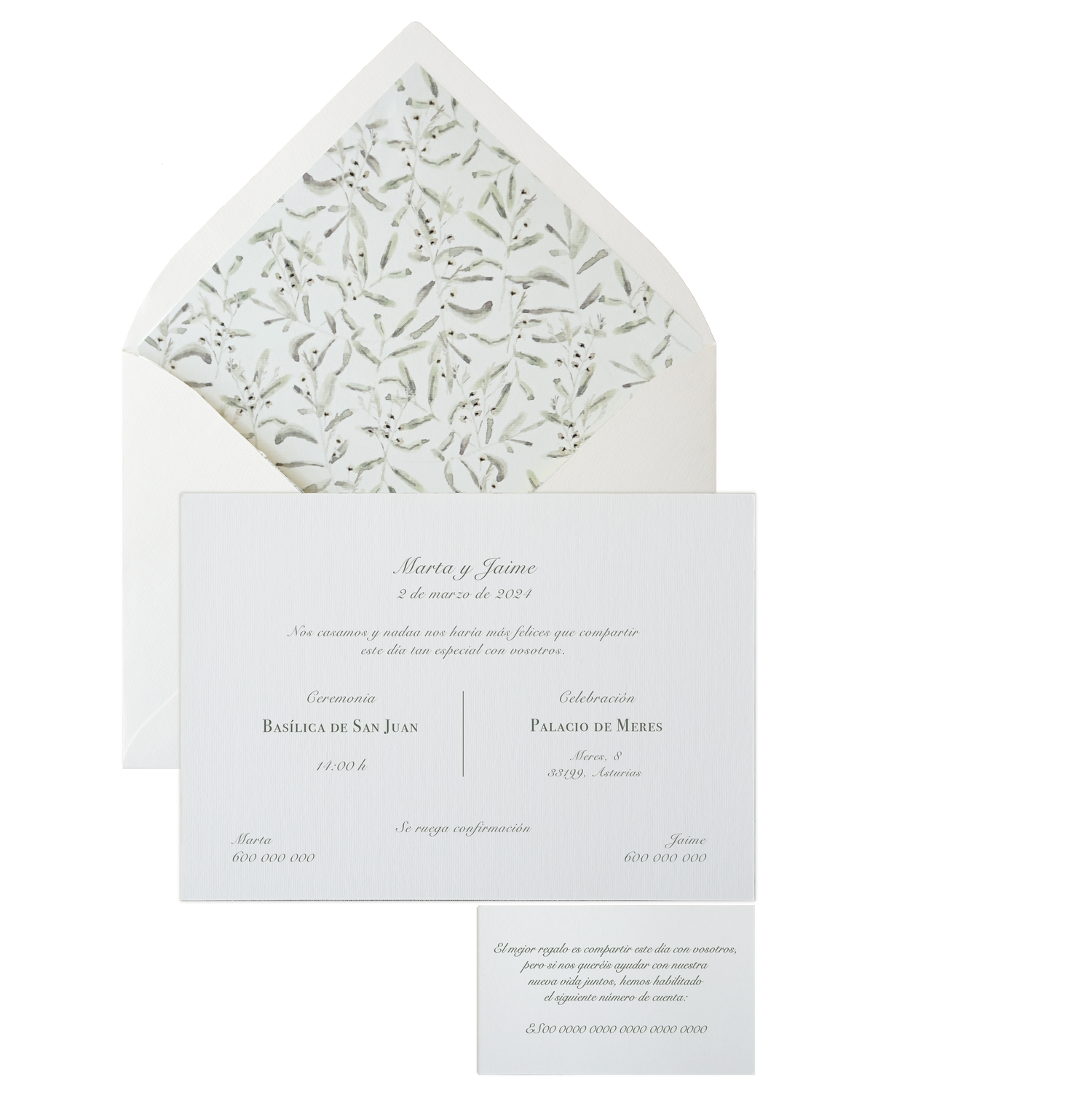 Invitación Pattern TREPADORA