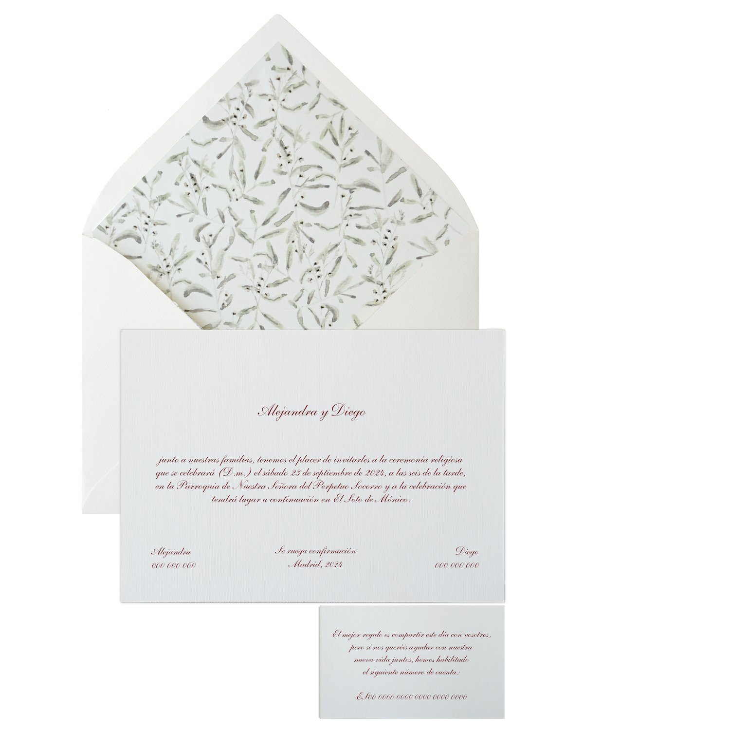 Invitación Pattern TREPADORA