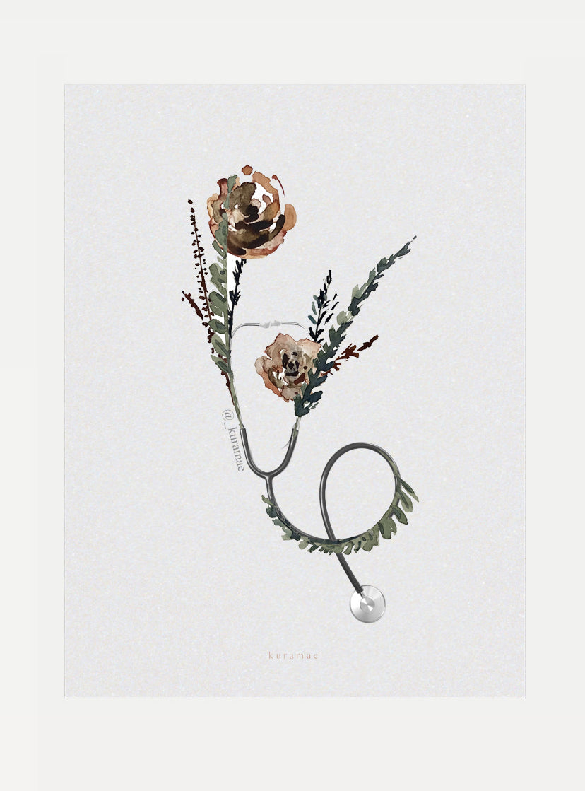 Fonendo rosas