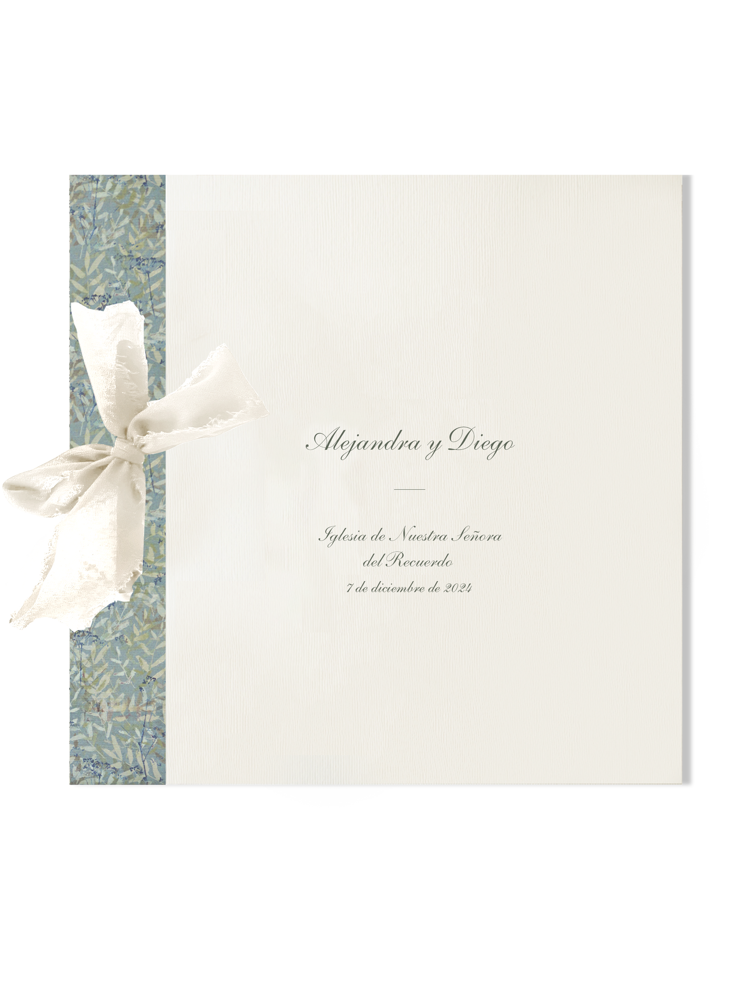 Libro de firmas Pattern NORMANDIE OSCURO