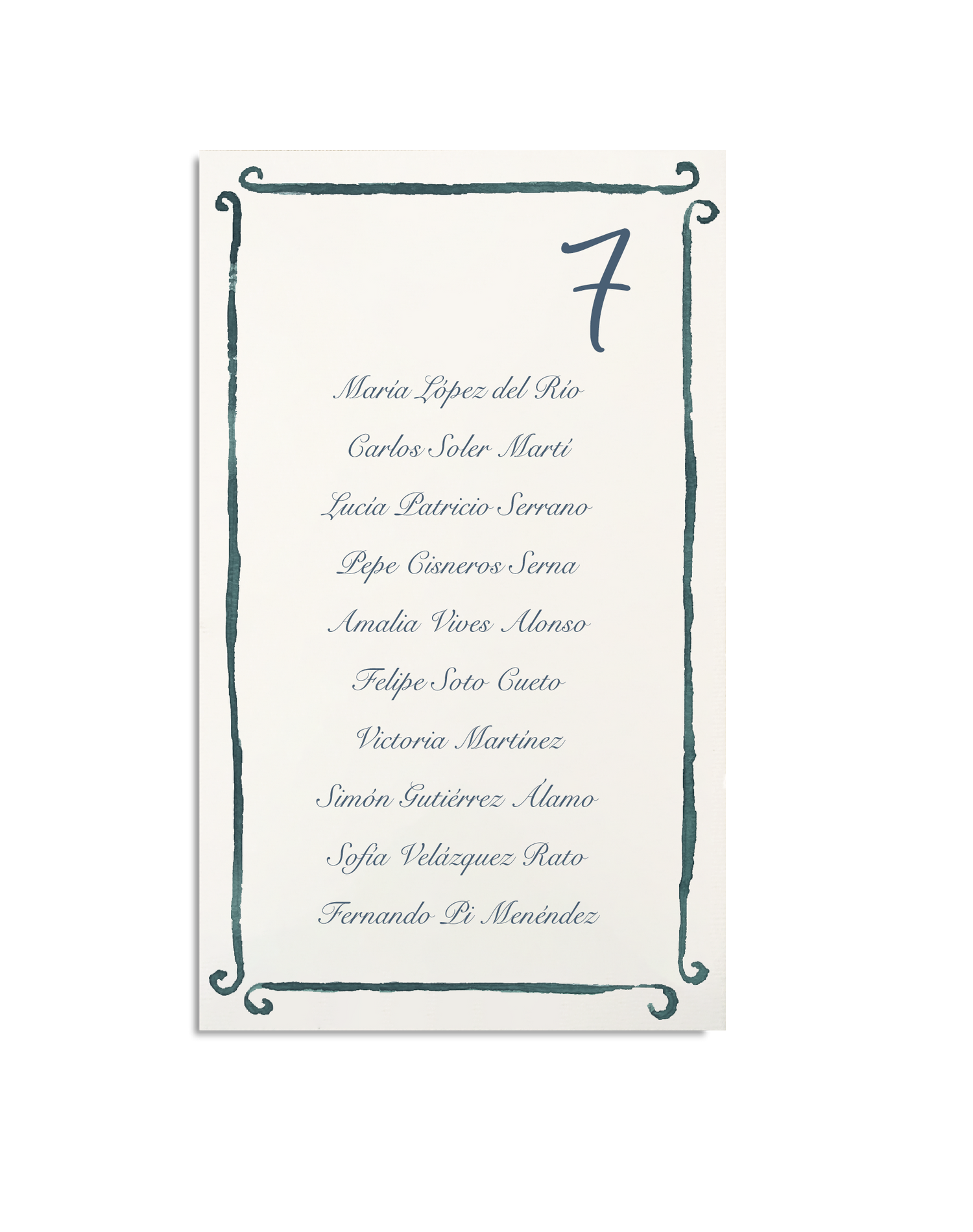 Seating Rayas Azules