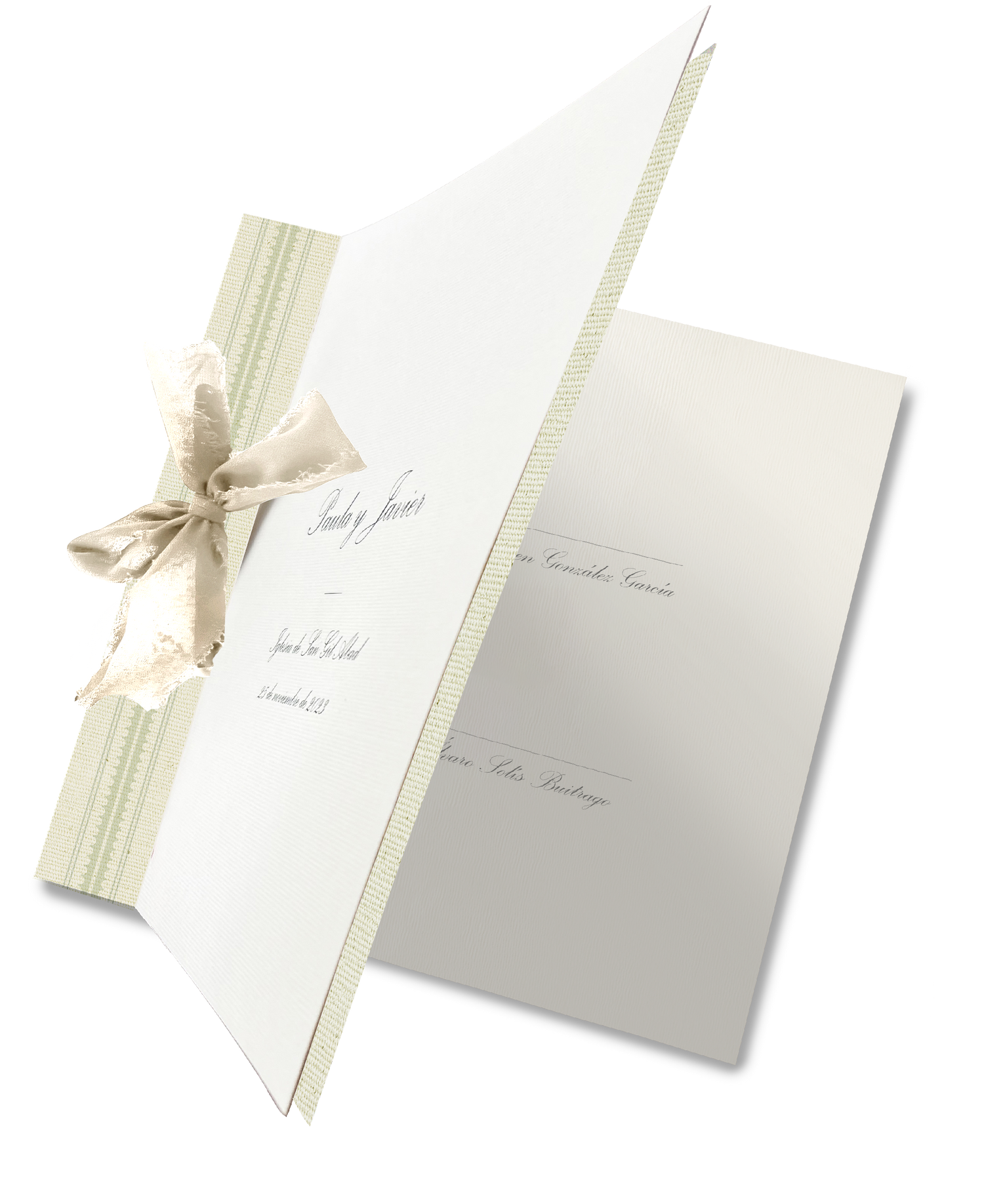 Libro de firmas Pattern BIARRITZ VERDE
