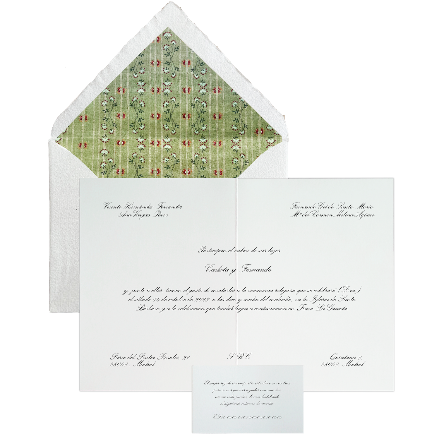 Invitación Pattern WINDSOR