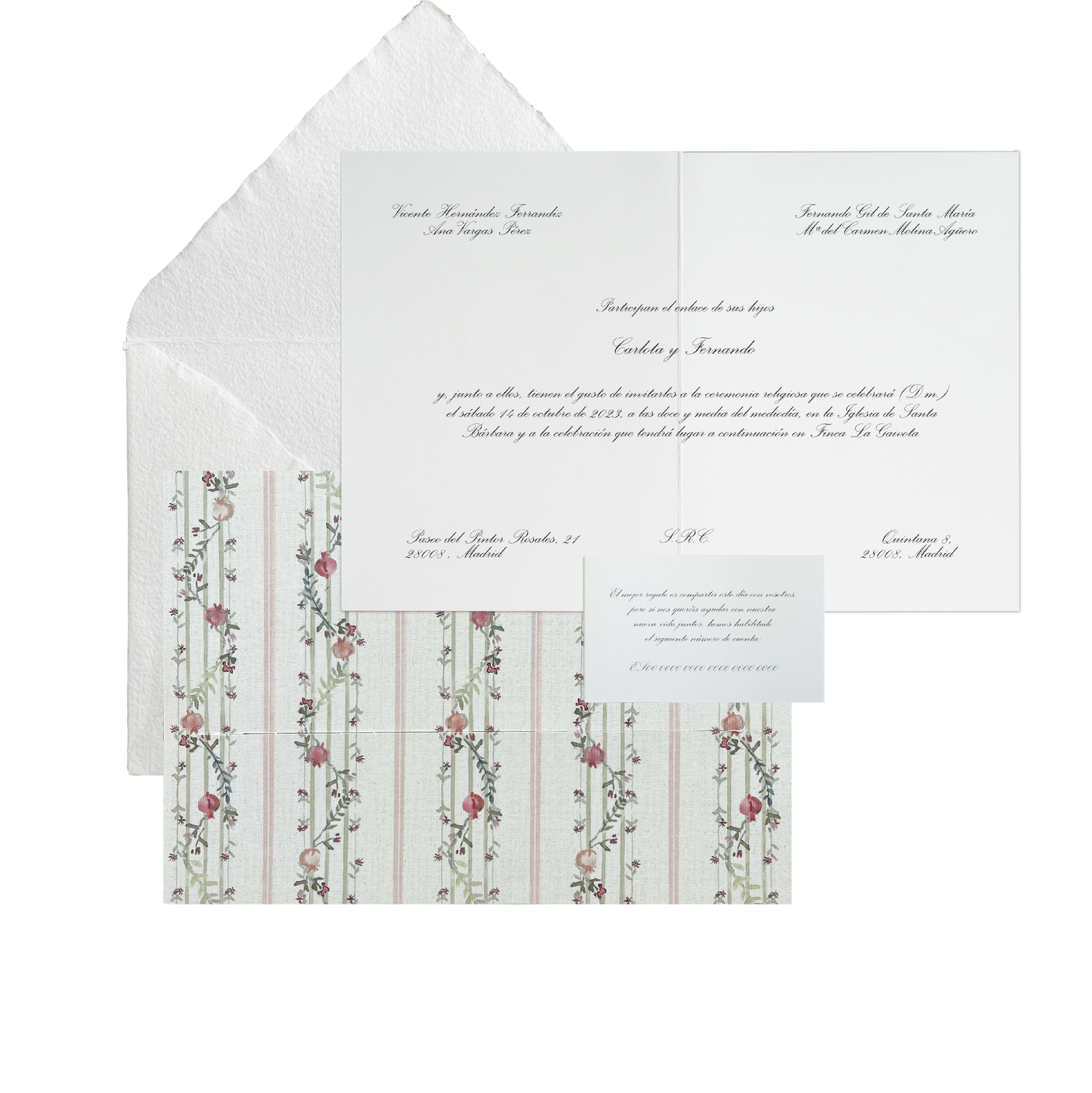 Invitación Carpeta PROVENZA GRANADAS