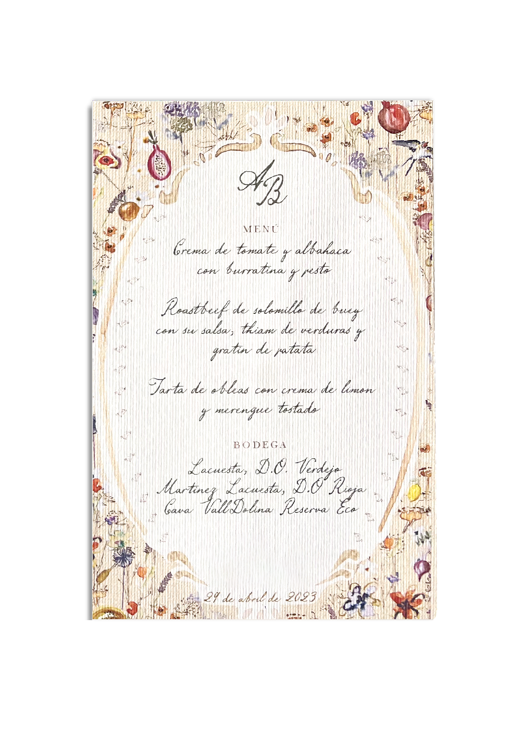 Minuta Pattern Frutas