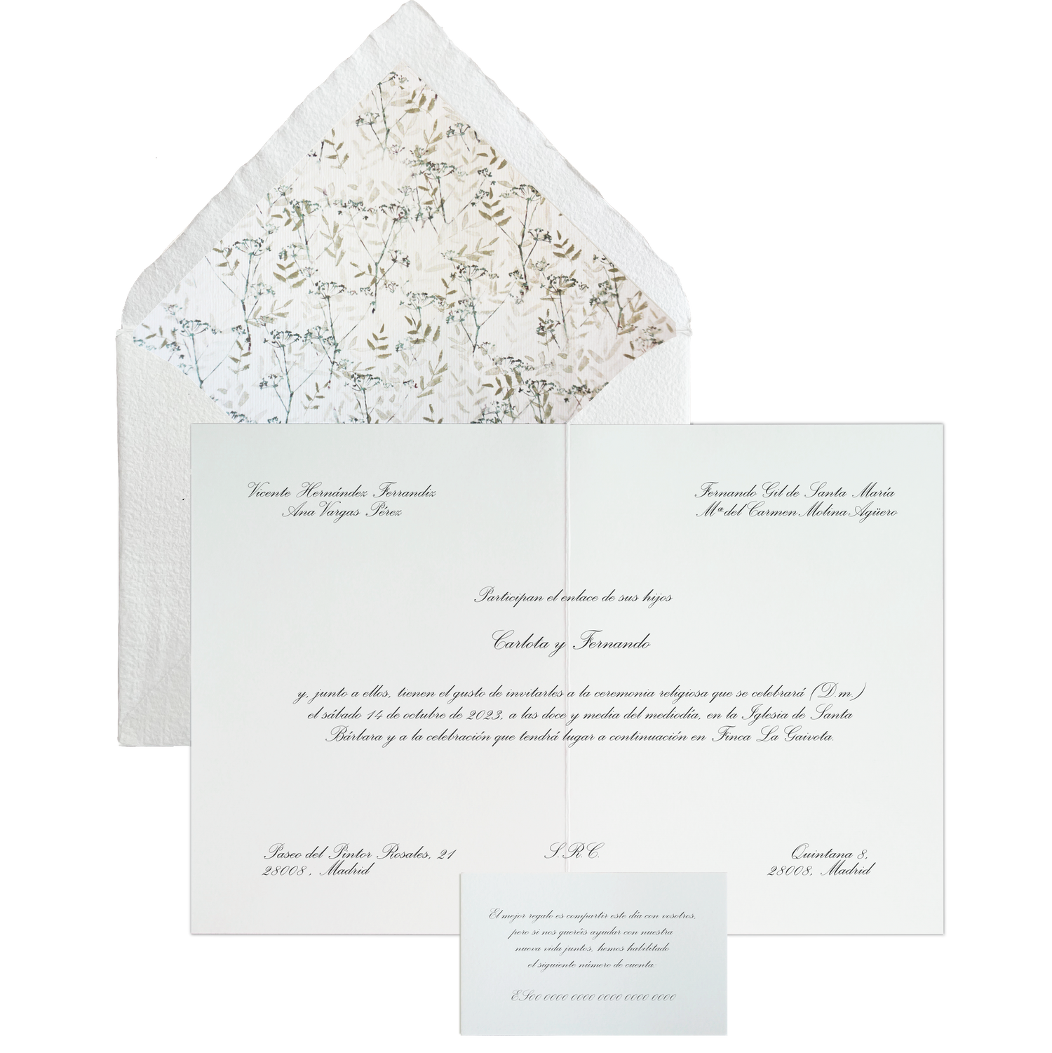 Invitación Pattern NORMANDIE