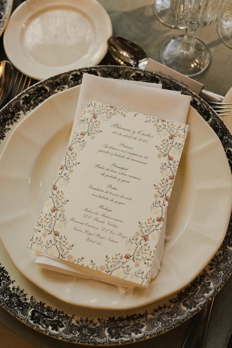 Minuta Pattern Inglés