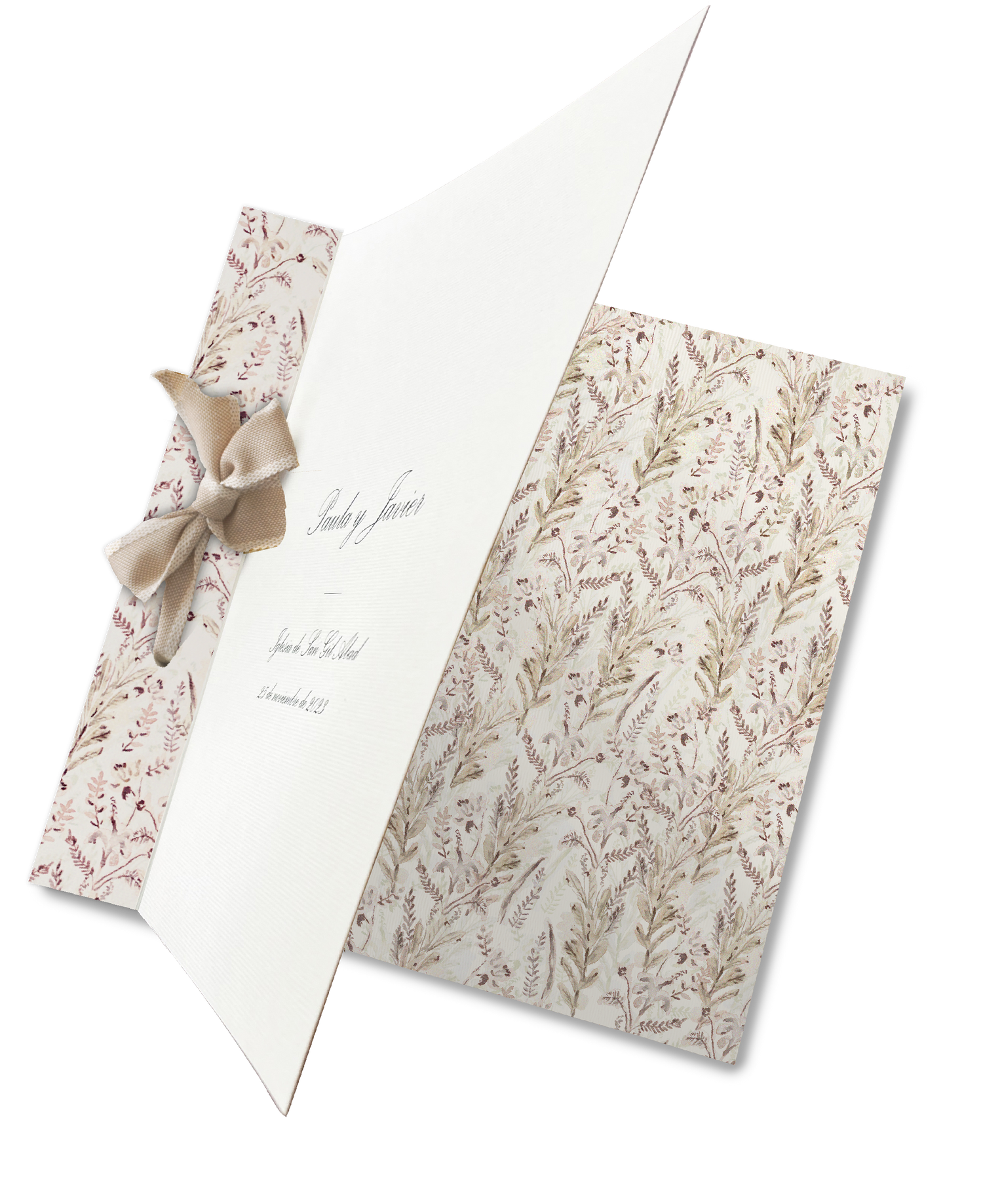 Libro de firmas Pattern BOSQUE OTOÑO