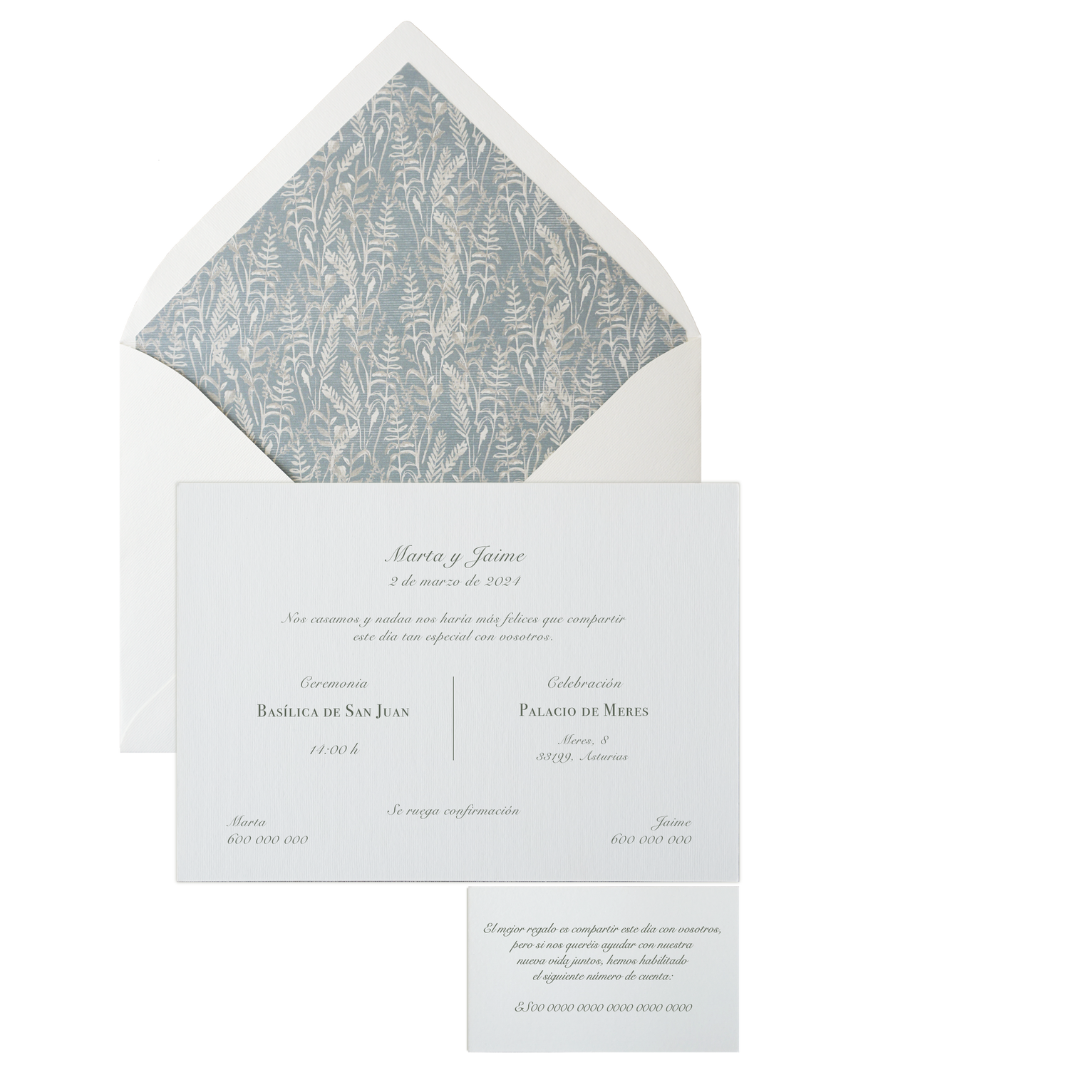 Invitación Pattern CAMPO OSCURO