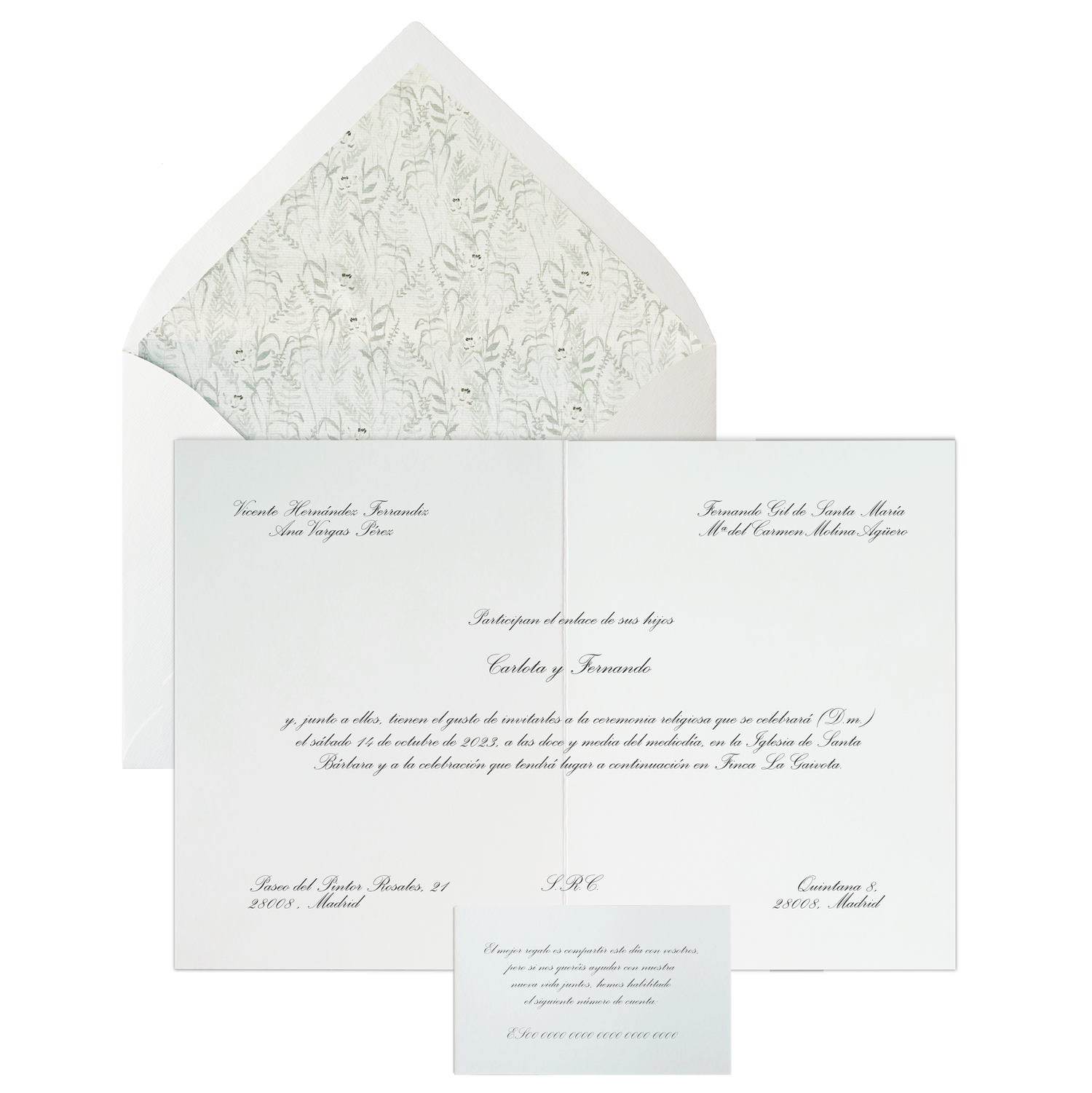 Invitación Pattern CAMPO