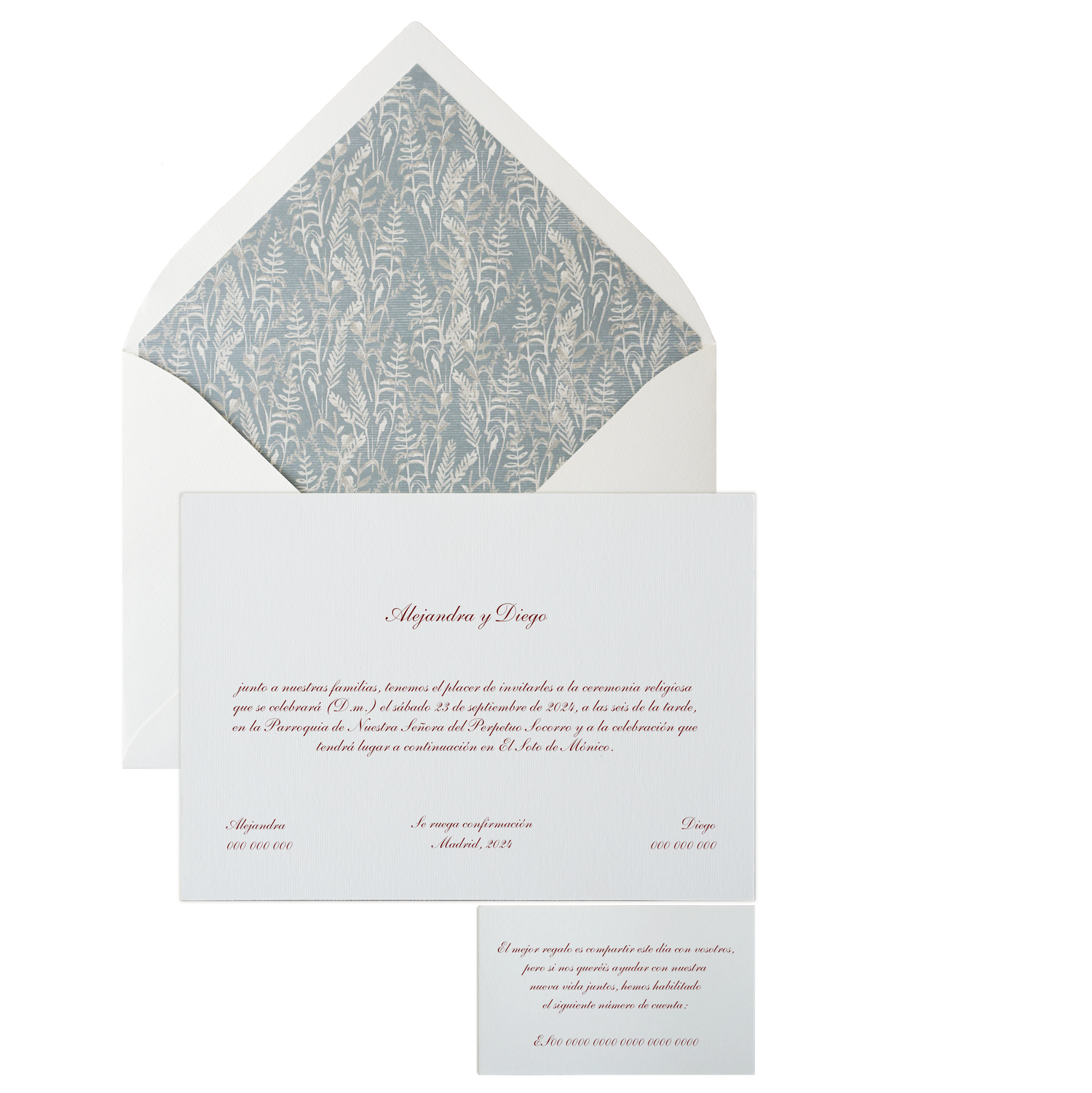 Invitación Pattern CAMPO OSCURO