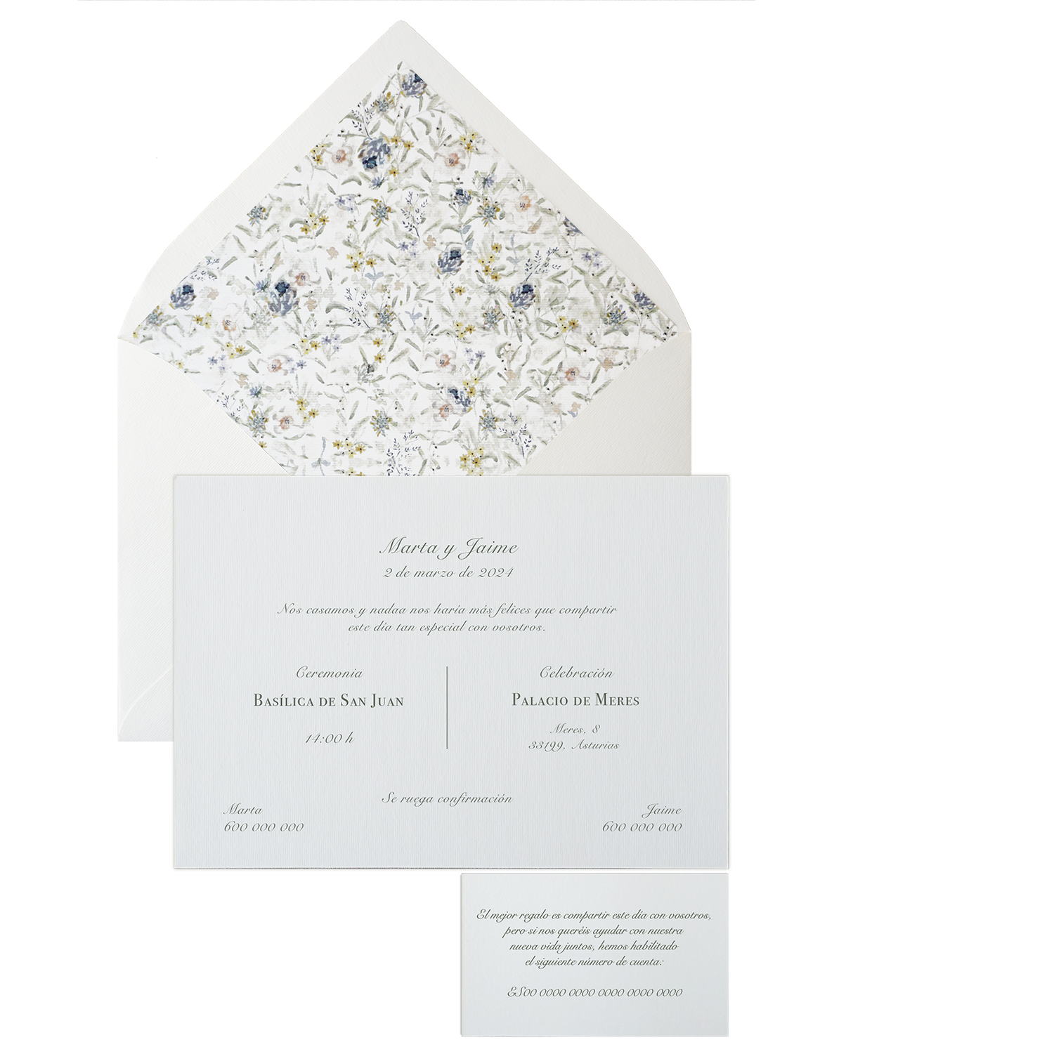 Invitación Pattern COSTA AZUL