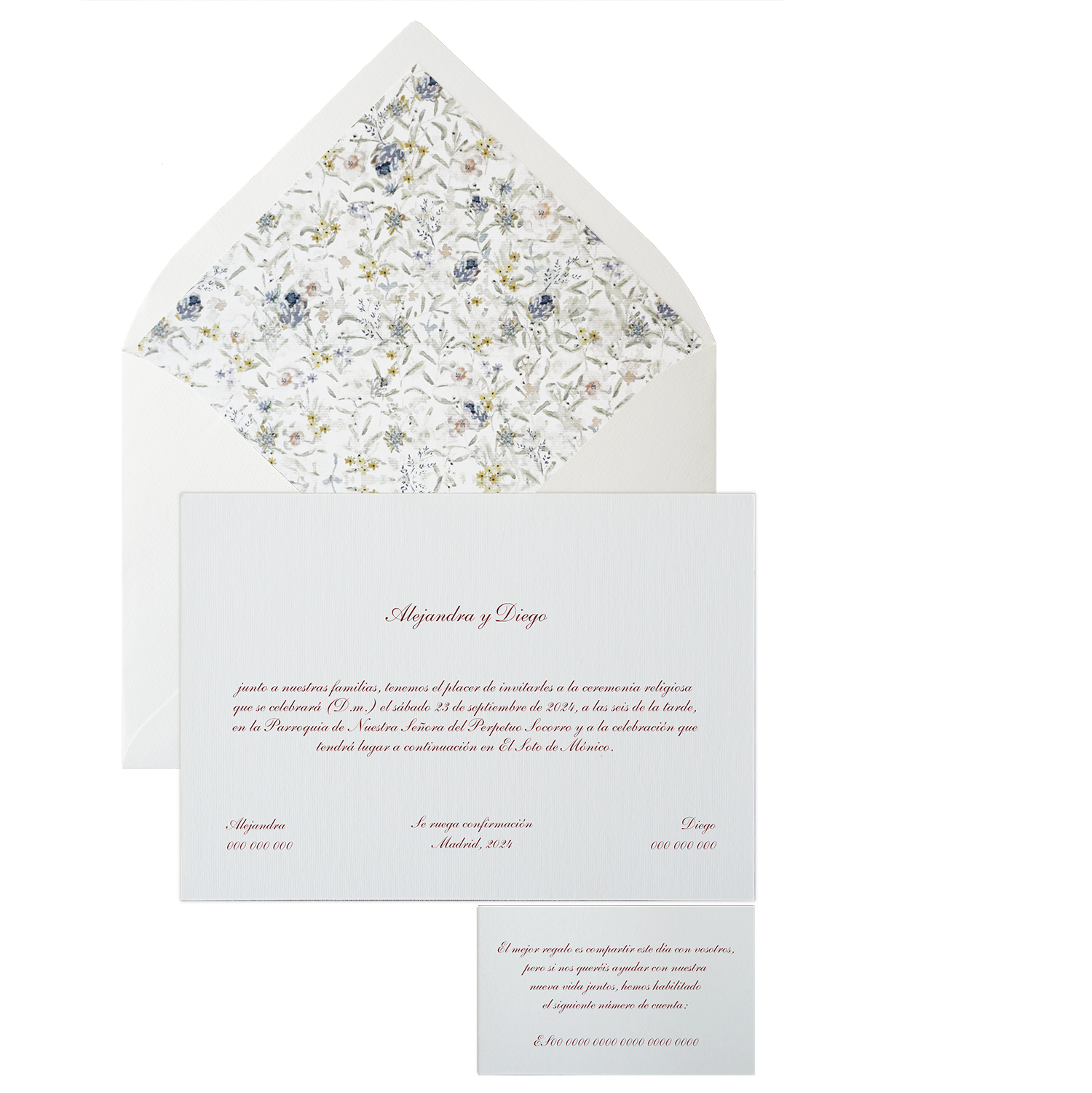 Invitación Pattern COSTA AZUL