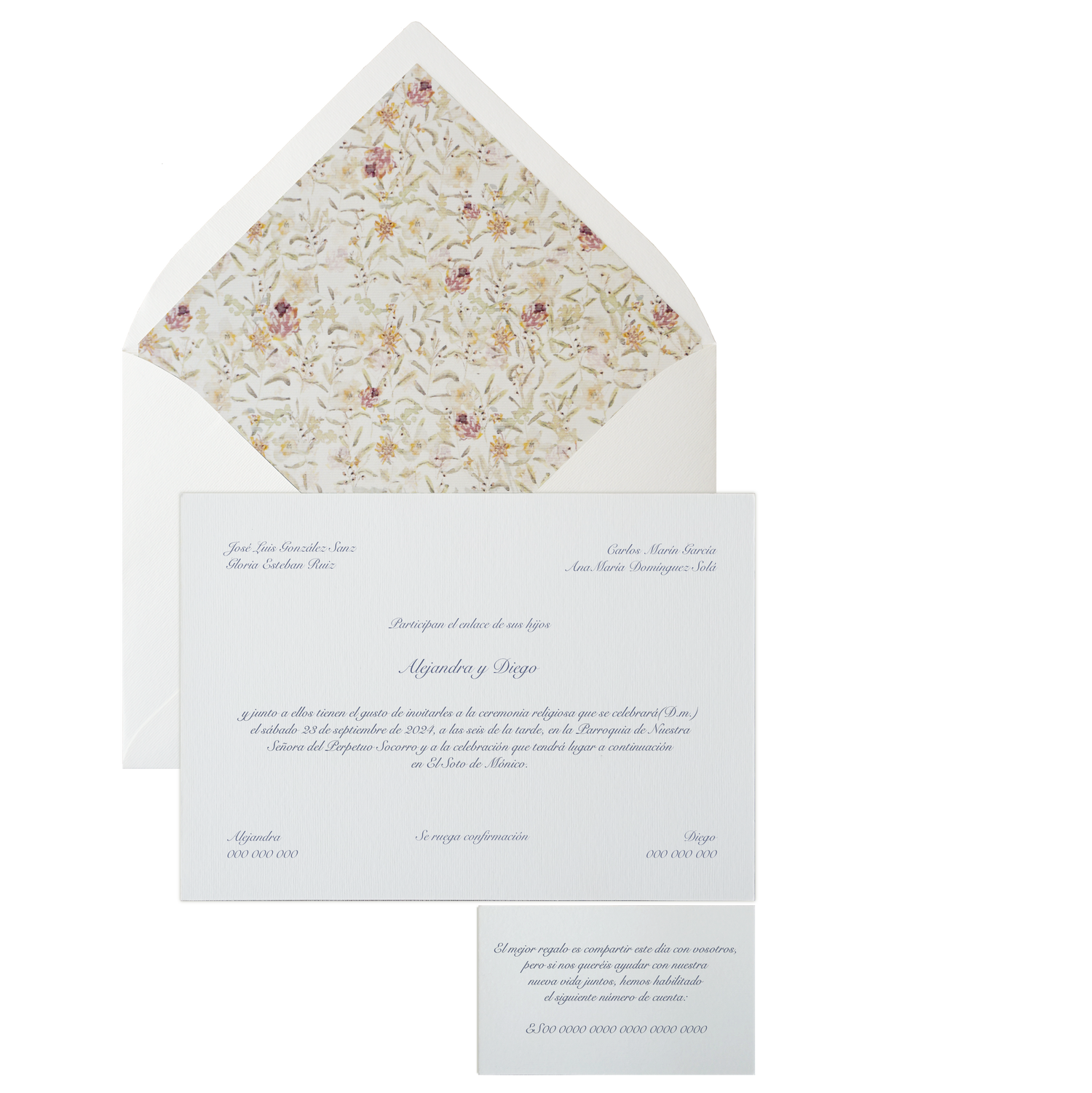 Invitación Pattern COSTA AZUL VERANO