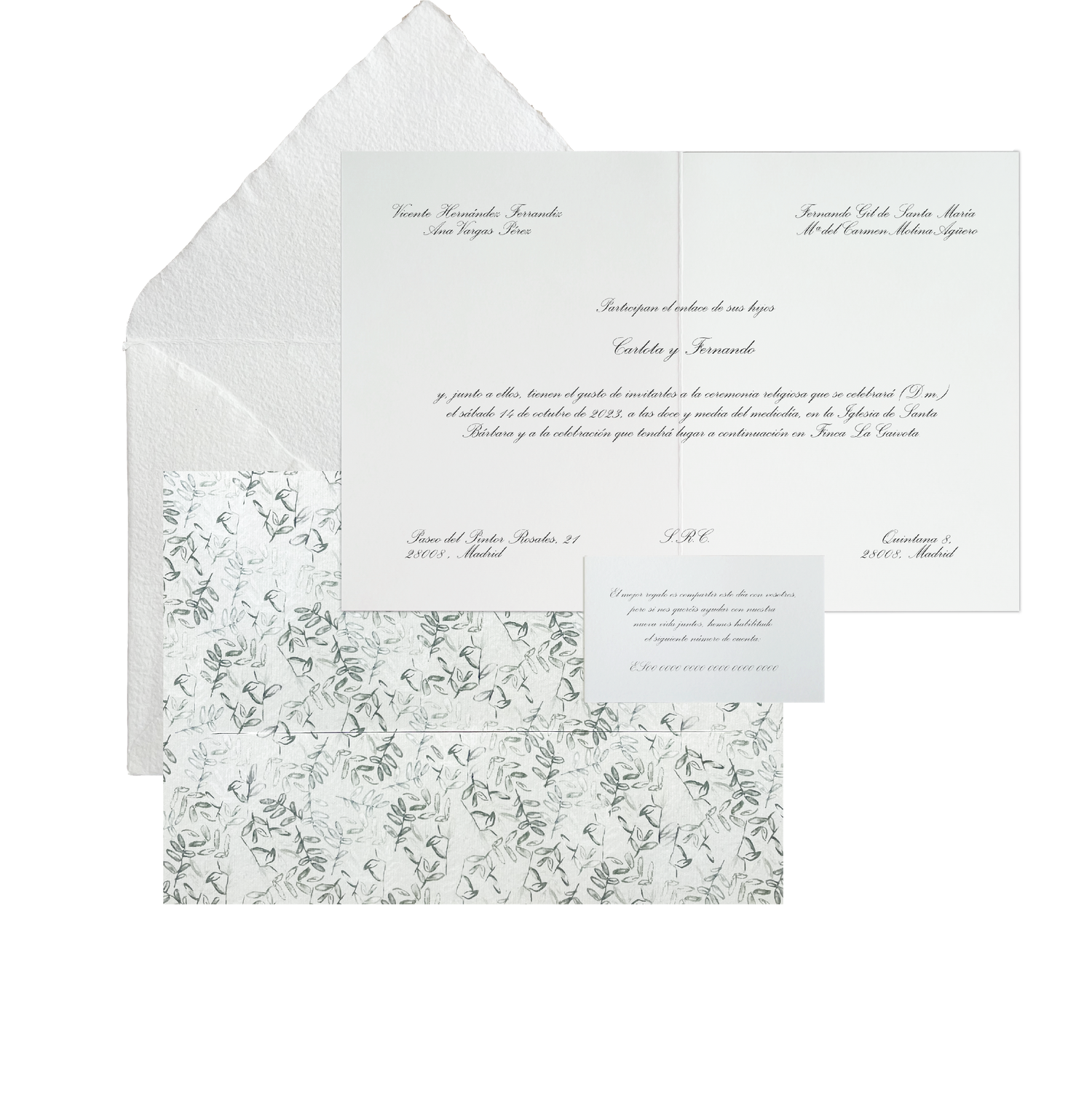 Invitación Carpeta BORDEAUX