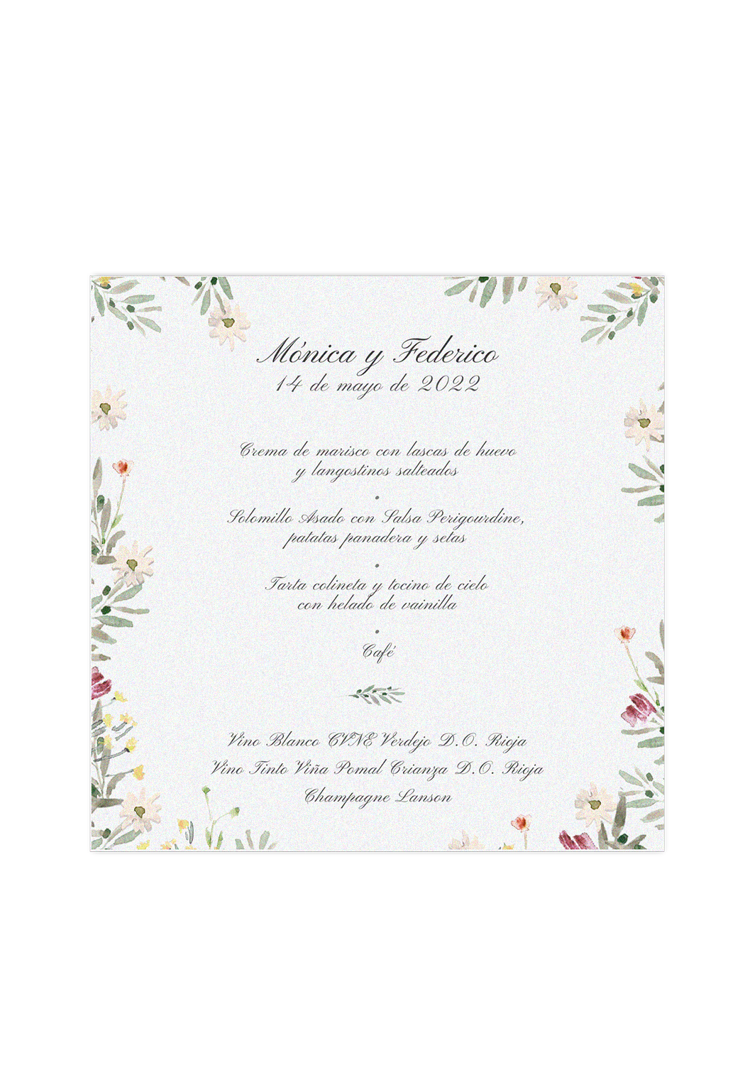 Minuta Pattern Primavera