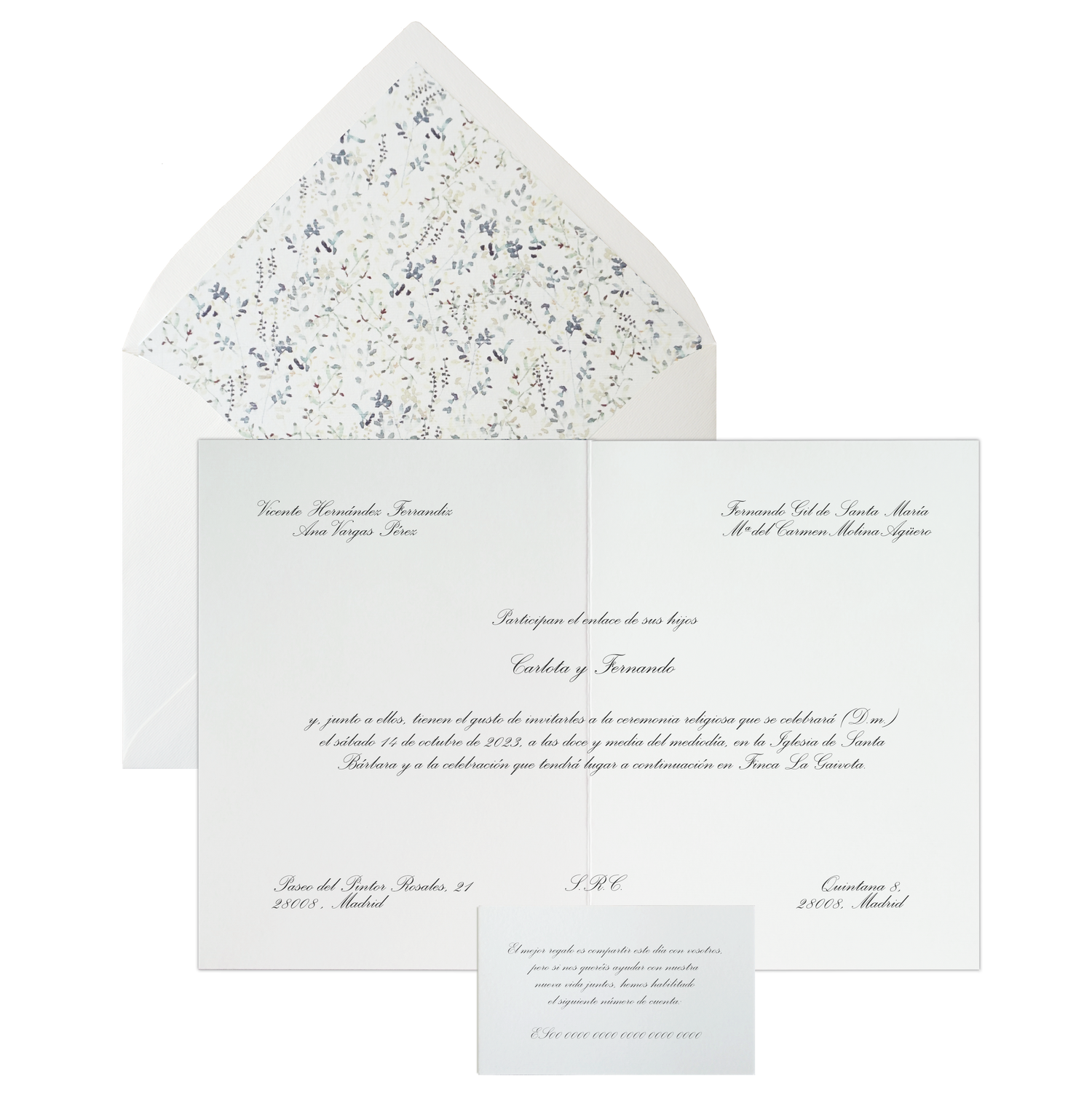 Invitación Pattern NORTE