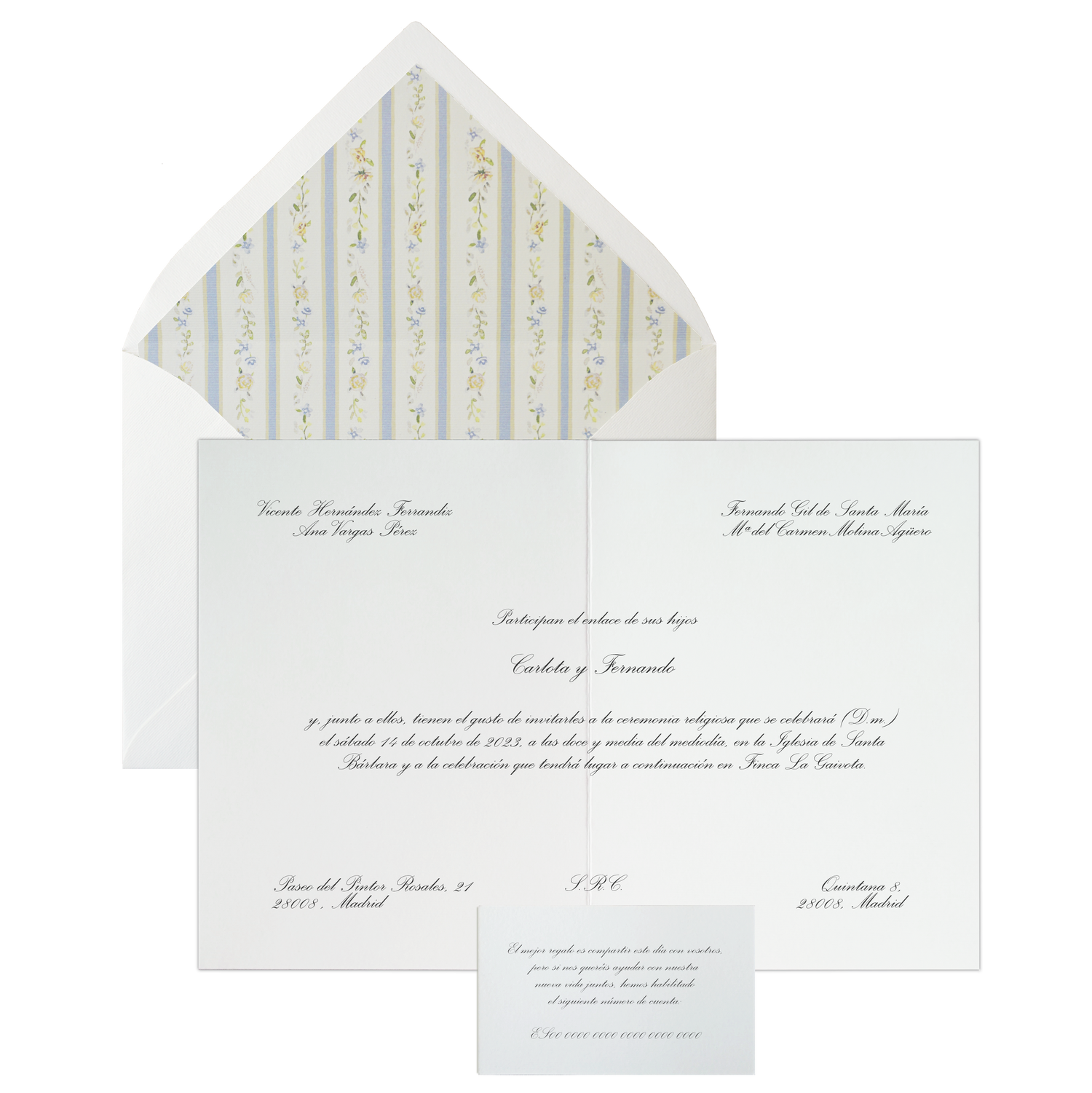 Invitación Pattern PROVENZA